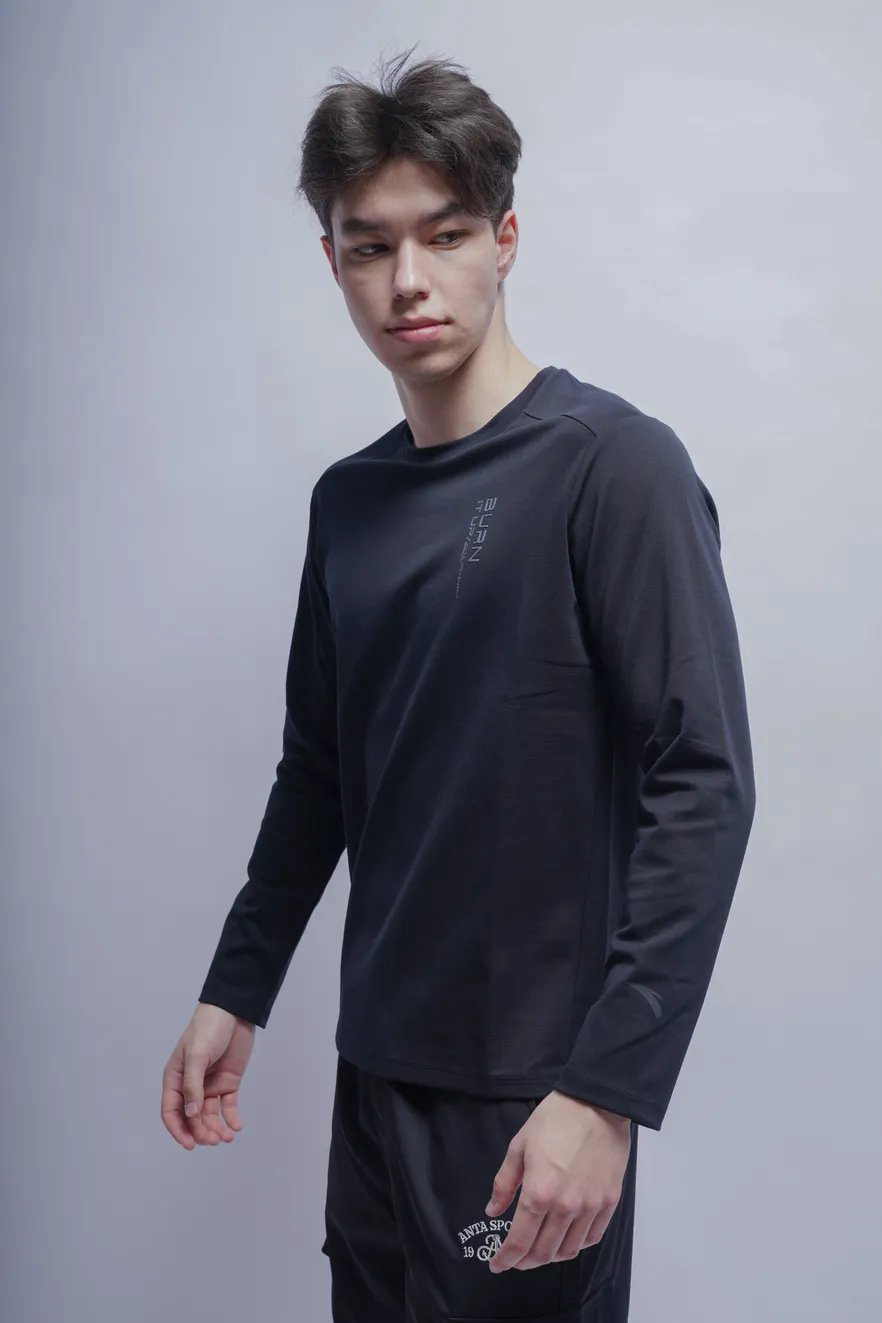 Лонгслив Anta 852527404-2 черные XXL 54-56 купить,NaN