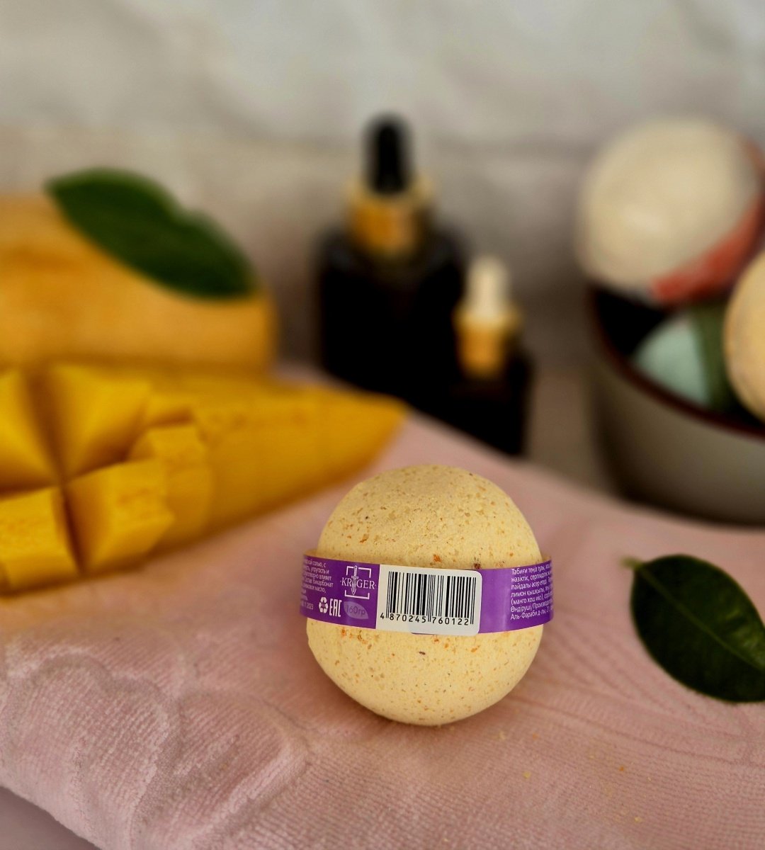 KRIGER Мango бомбочка 160 г купить,NaN