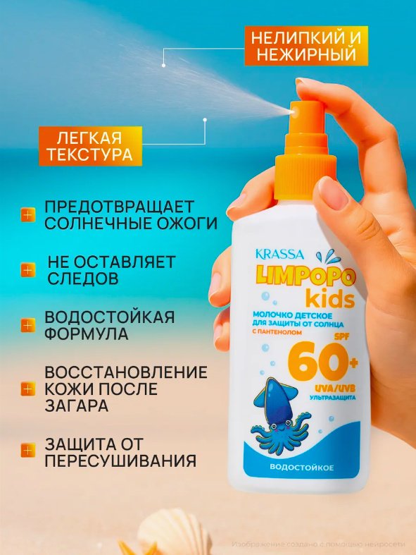 Молочко KRASSA 150 мл