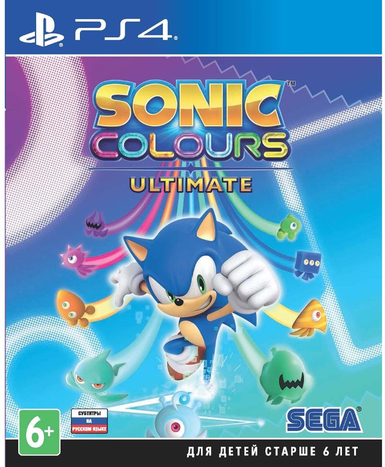 Игра для PS4 Sonic Colours Ultimate