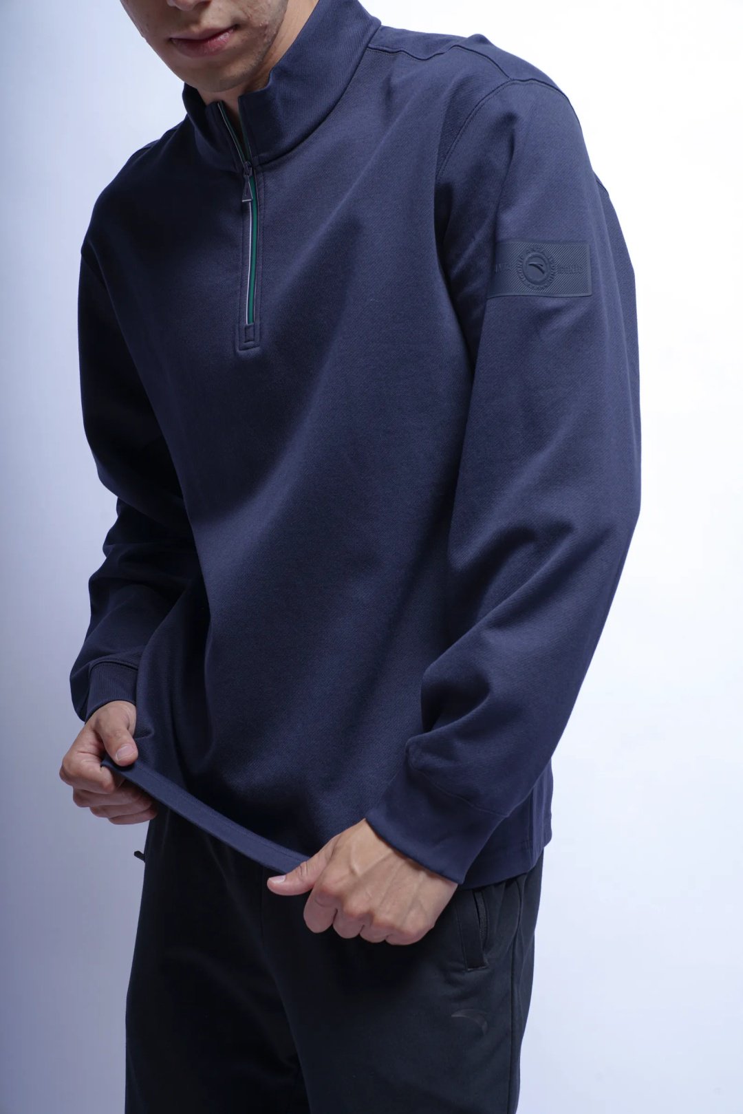 Лонгслив Anta 852538403-2 синие XXL 54-56