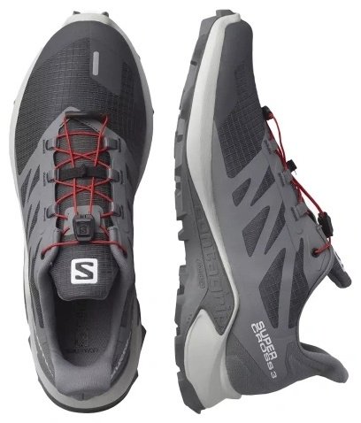 Salomon Supercross 3 414504 серый купить,NaN