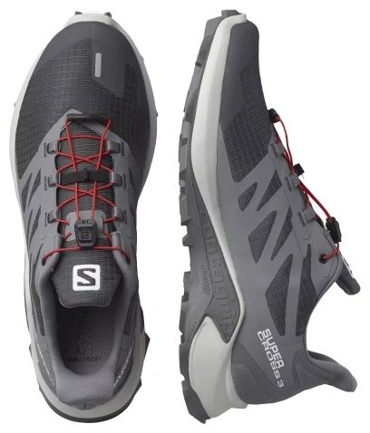 Salomon Supercross 3 414504 серый купить,NaN