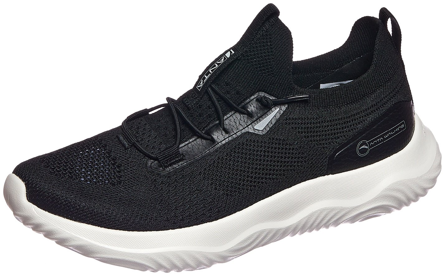 Кроссовки Anta Walking Slip-On 822437701-1 черные 38 купить,12247