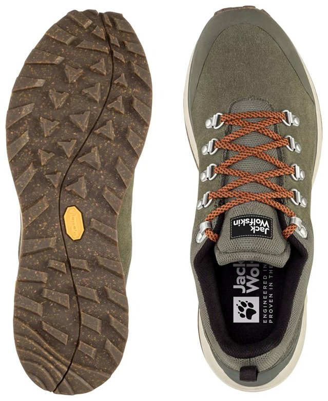 Кроссовки Jack Wolfskin зеленый купить,NaN