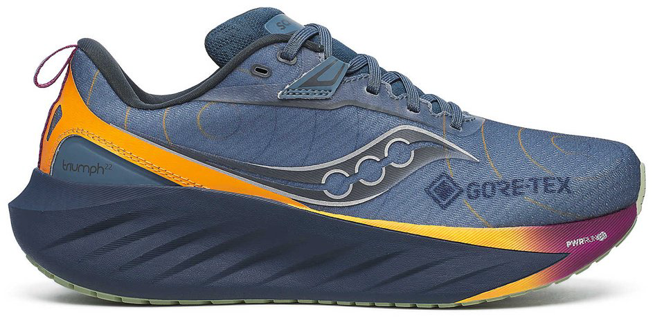 Кроссовки Saucony Triumph 22 gtx синий купить,NaN