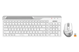 Клавиатура+мышь A4tech Fstyler FB2535C белая