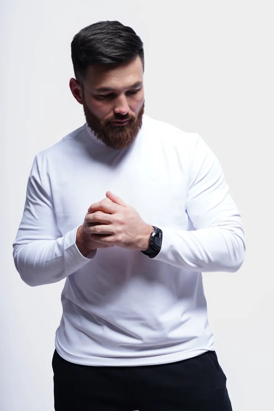 Лонгслив Anta 852447409-1 белые XXL 54-56