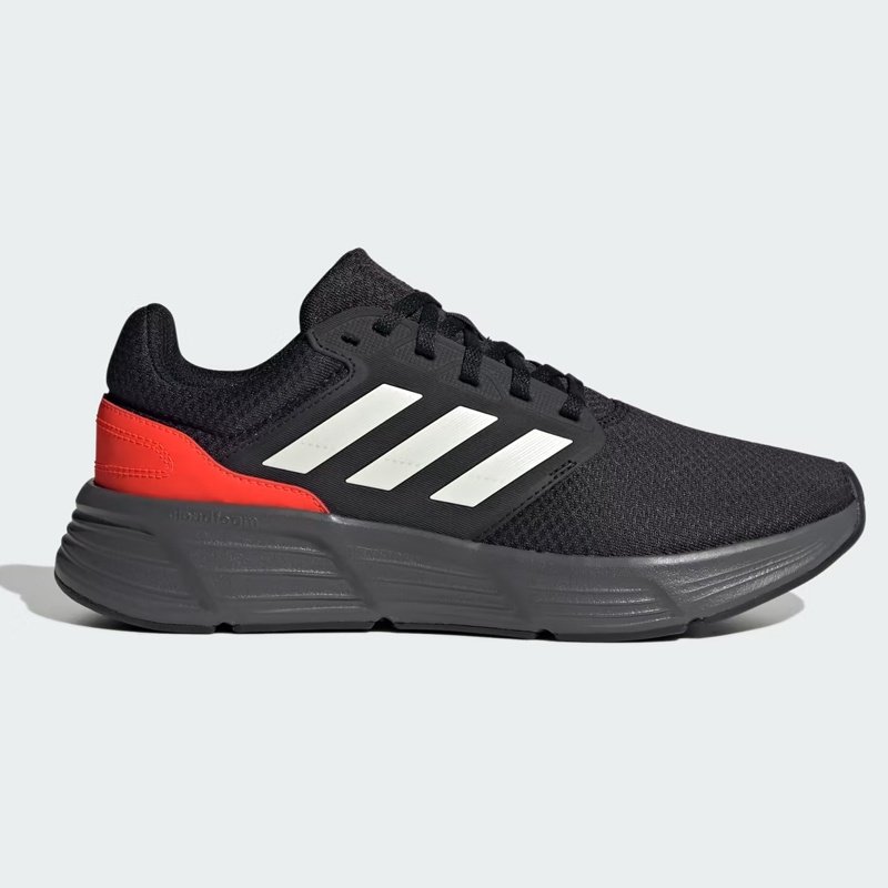 Кроссовки Adidas Galaxy IE1978 черный 42.5 купить,NaN