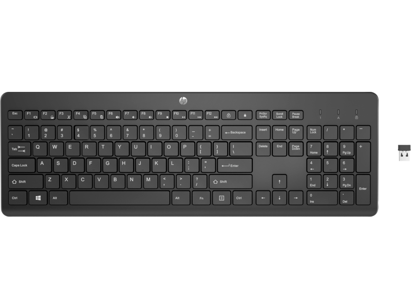 Клавиатура+мышь HP 230 18H24AA черная купить,0