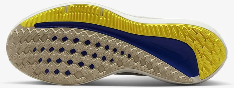 Кроссовки Nike AIR WINFLO 9 PRM бежевый, желтый купить,NaN