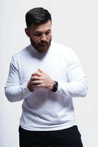 Лонгслив Anta 852447409-1 белые XXL 54-56