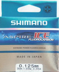 Рыболовная леска Shimano Aspire Fluo Ice 30м 0,165мм прозрачная