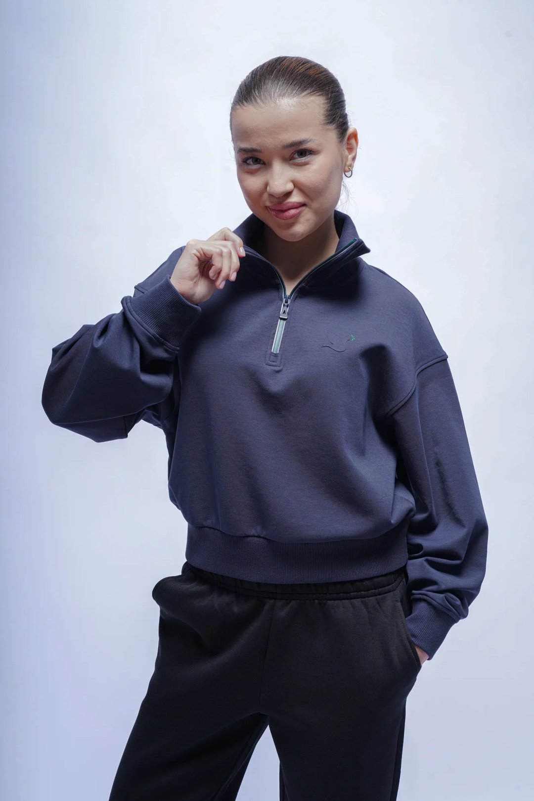 Толстовка Anta 862538711-2 синие XXL 52-54