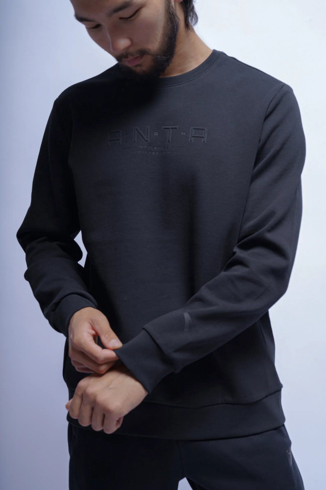 Свитшот Anta 852547720-3 черные XXXL 56-58 купить,NaN