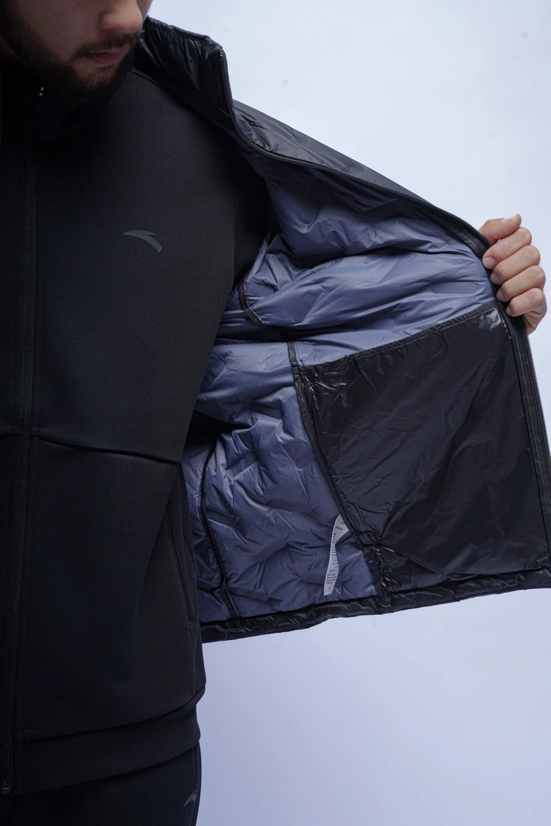 Пуховик Anta 852537904D-3 черные XXL 54-56 купить,55290