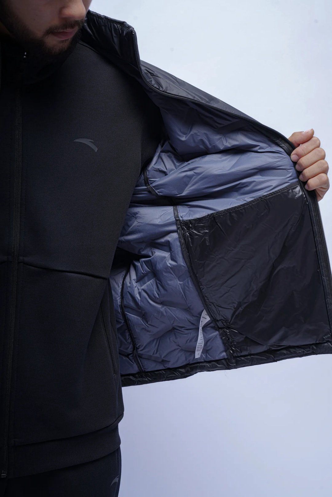 Пуховик Anta 852537904D-3 черные XXL 54-56 купить,55290