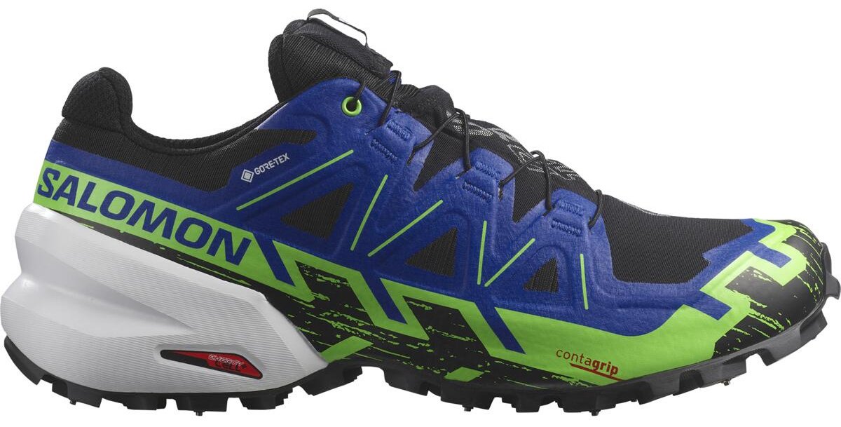 Кроссовки Salomon SPIKECROSS 6 GTX синий купить,NaN