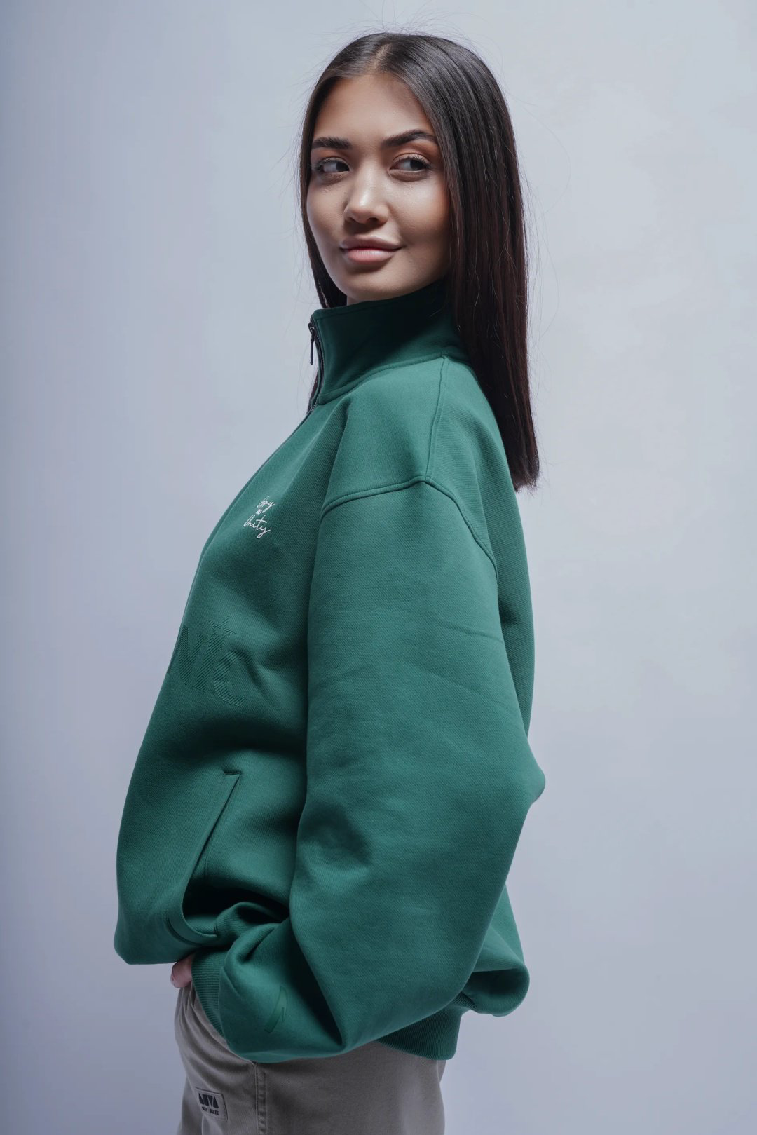Свитшот Anta 852518722-2 зеленые XXL 54-56 купить,34690
