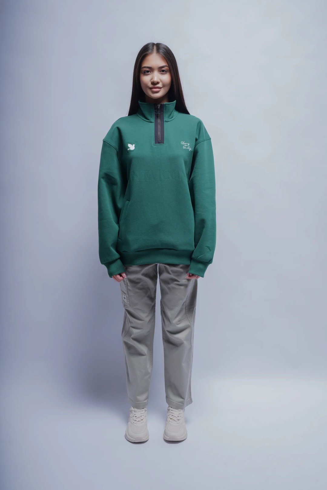 Свитшот Anta 852518722-2 зеленые XXL 54-56 купить,34690