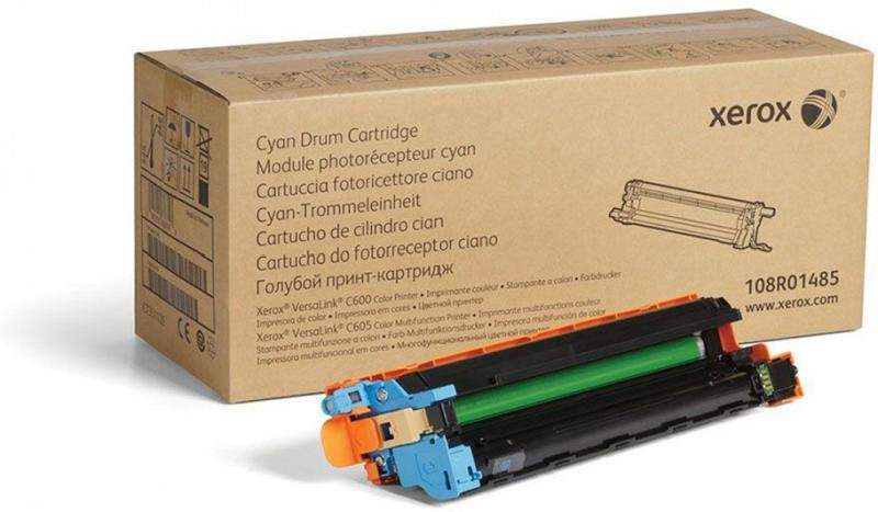 Принт-картридж Xerox 108R01485 голубой купить,NaN