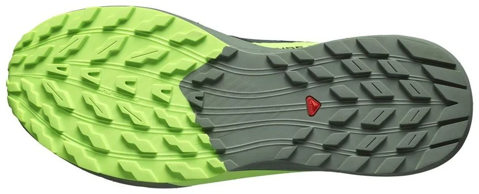 Кроссовки Salomon SENSE RIDE 5 зеленый купить,NaN