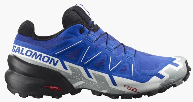 Кроссовки Salomon Speedcross 6 GTX синий купить,NaN