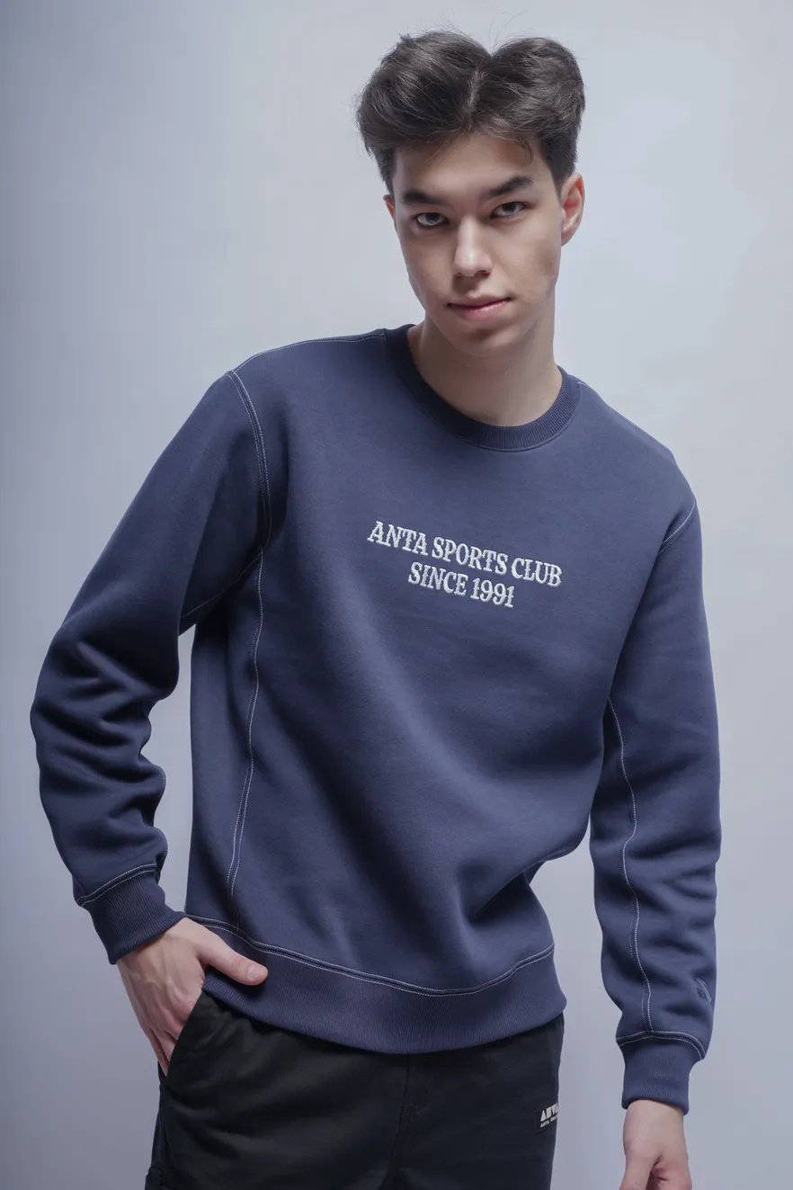 Свитшот Anta 852518710-3 синие XXL 54-56 купить,18490