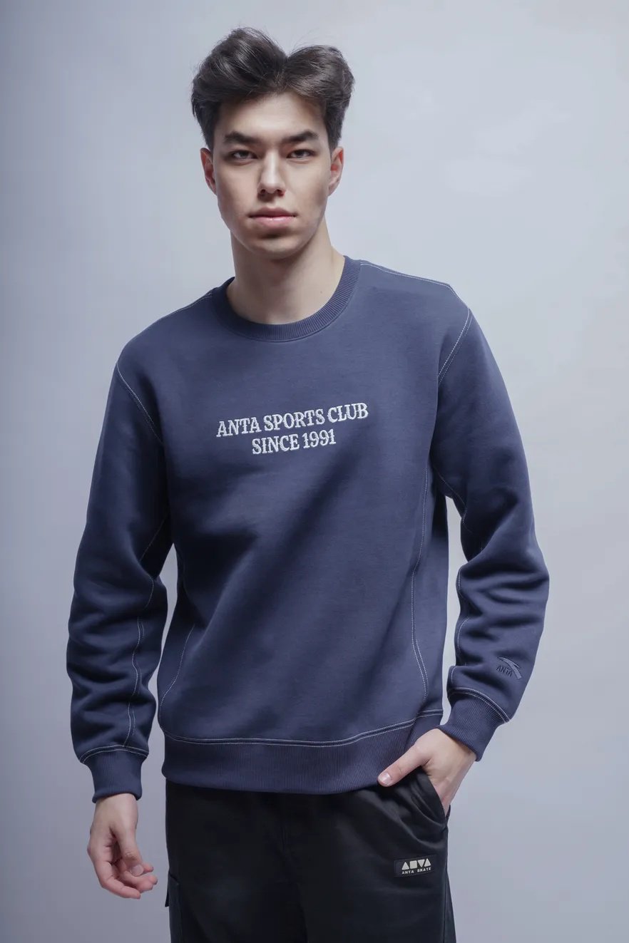 Свитшот Anta 852518710-3 синие XXL 54-56 купить,18490