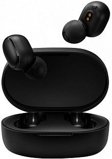Наушники Xiaomi Mi True Wireless Earbuds Basic S черные купить,NaN