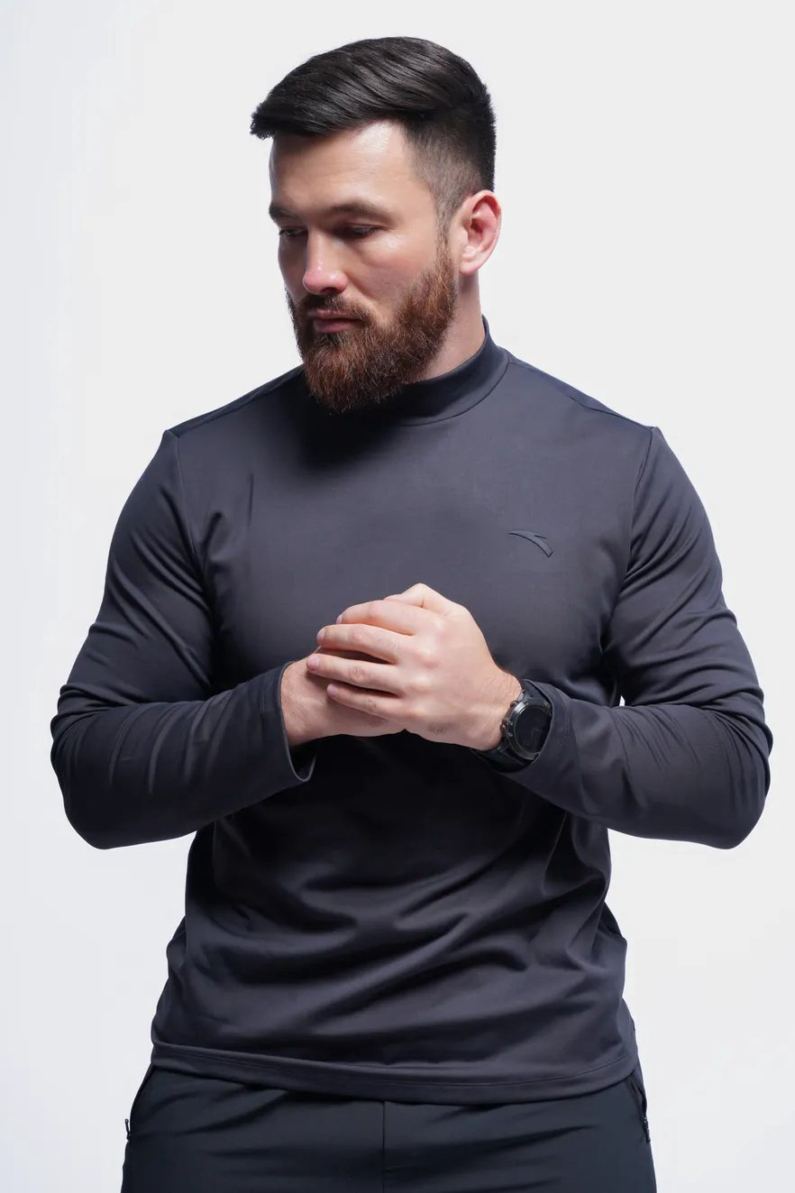 Лонгслив Anta 852447409-2 черные XXL 54-56 купить,NaN