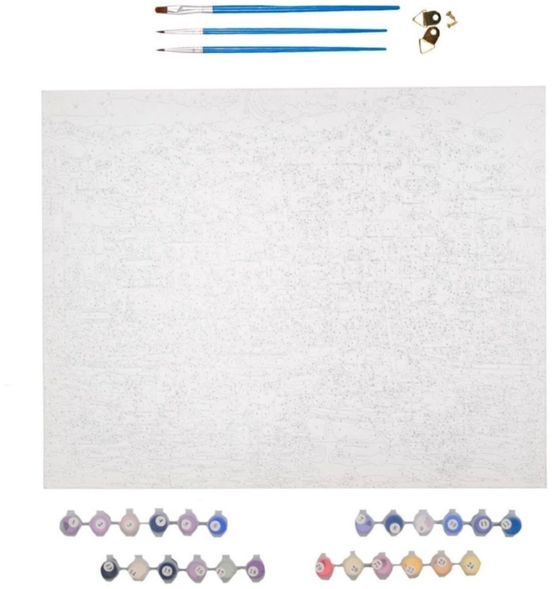 BLESS HOUSE Картина по номерам Под небом гор 50*40