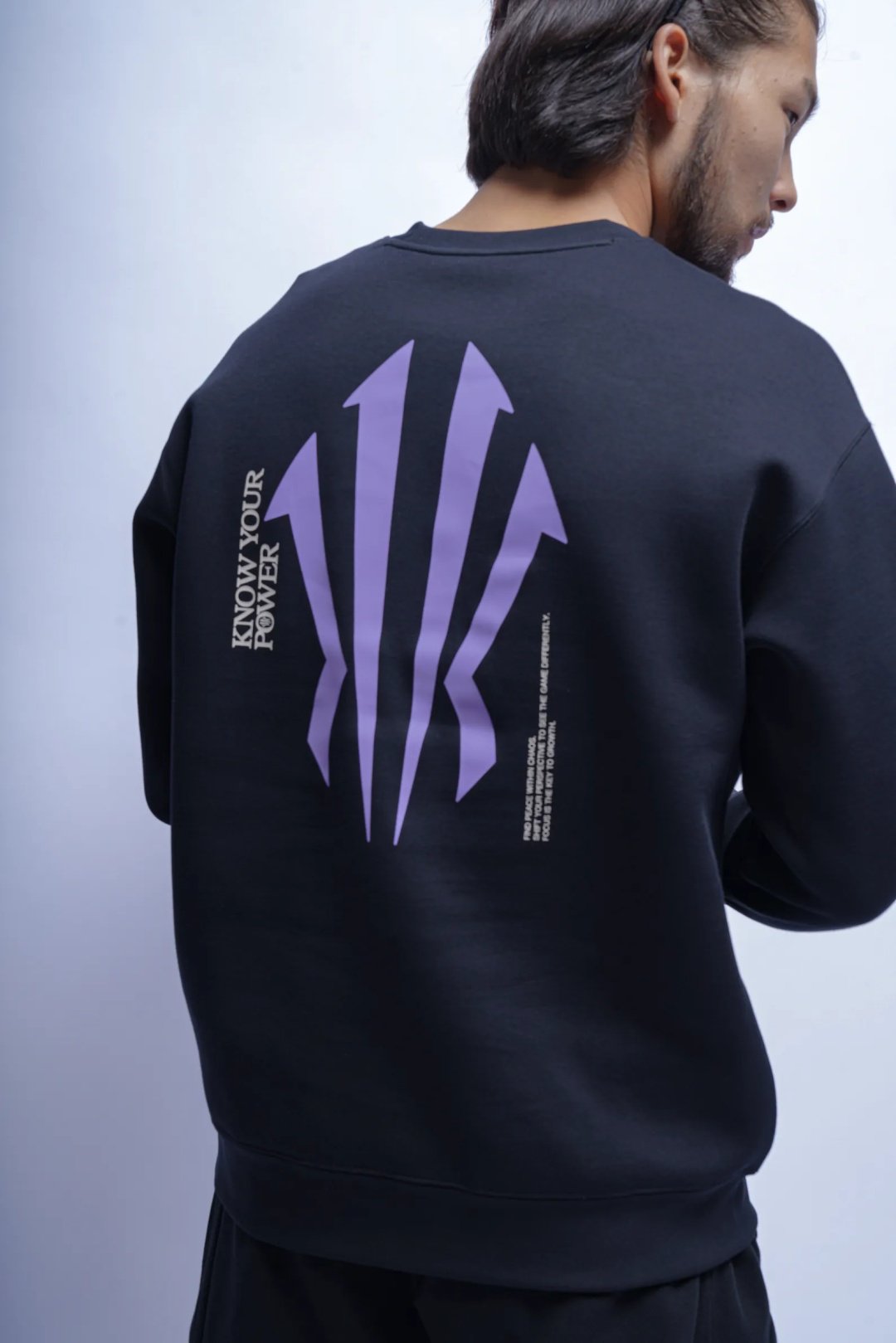 Свитшот Anta 872531712-3 черные XXL 54-56