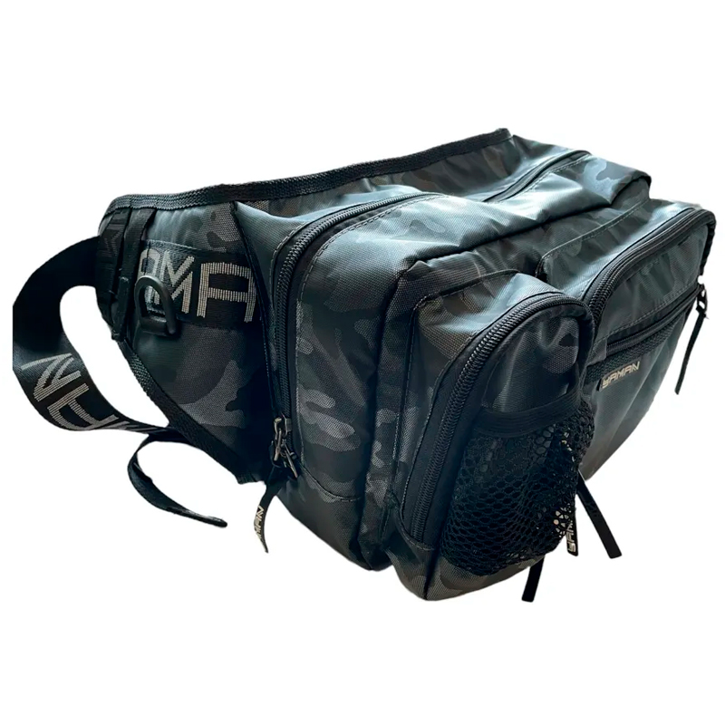 Сумка рыболовная Yaman Fishing Hip Bag Y-FHB-01 серый камуфляж купить,0