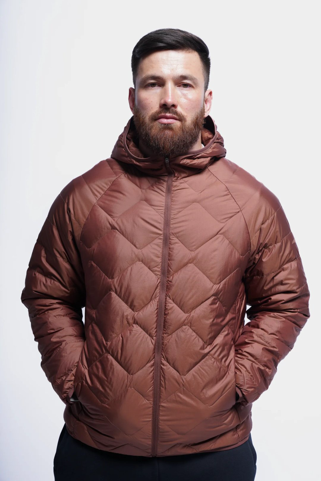 Пуховик Anta 852447955-3 красные L 50-52 купить,NaN