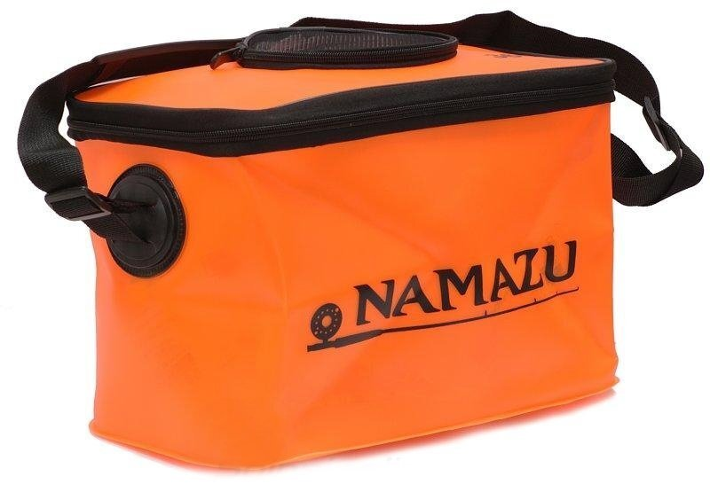 Сумка-кан для рыбалки с окном Namazu N-BOX24 оранжевая
