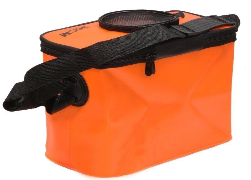 Сумка-кан для рыбалки с окном Namazu N-BOX23 оранжевая - ForteMarket Сумка-кан для рыбалки с окном Namazu N-BOX23 оранжевая купить,0