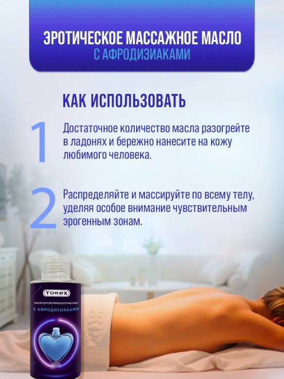 Torex с Афродизиаками масло для тела 150 мл купить,NaN