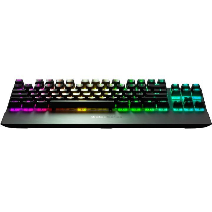 Клавиатура SteelSeries Apex 7 RGB QX2 Blue черная - ForteMarket Клавиатура SteelSeries Apex 7 RGB QX2 Blue черная купить,0