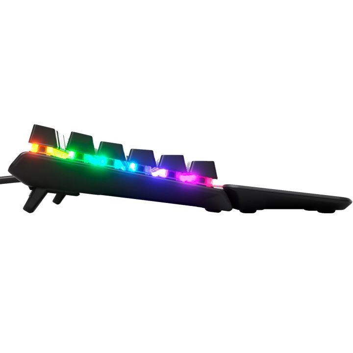 Клавиатура SteelSeries Apex 7 RGB QX2 Blue черная - ForteMarket Клавиатура SteelSeries Apex 7 RGB QX2 Blue черная купить,0