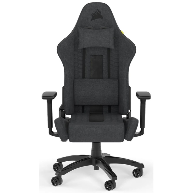 Кресло игровое Corsair TC100 Relaxed Fabric черно-серое купить,NaN
