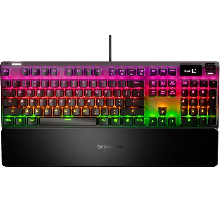 Клавиатура SteelSeries Apex 7 RGB QX2 Brown черная