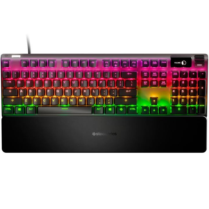 Клавиатура SteelSeries Apex 7 RGB QX2 Red черная