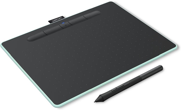 Графический планшет Wacom Intuos M Bluetooth фисташковый