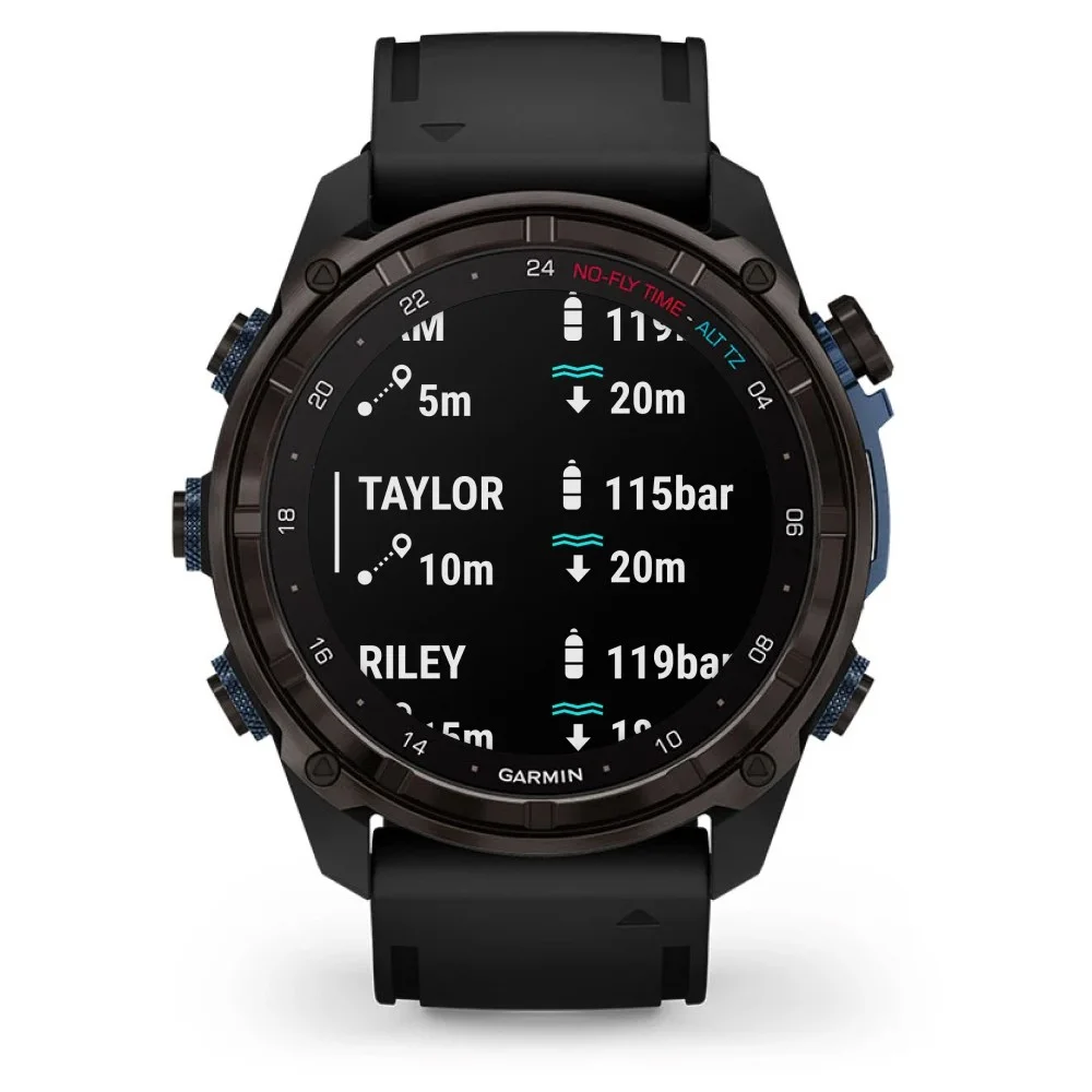 Спортивные часы для дайвинга Descent Mk3i 010-02753-11 Black купить,0
