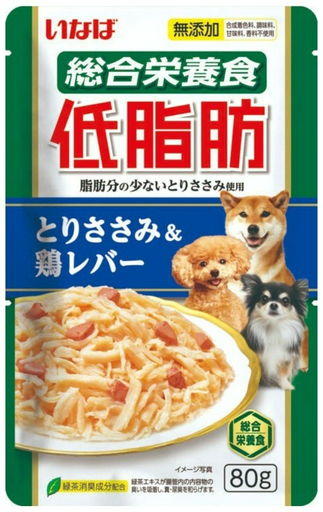 Корм INABA Teishibo Куриное филе с куриной печенью в желе 80 г 1 шт