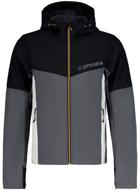 Демисезонная куртка ICEPEAK PET черный, серый купить,NaN