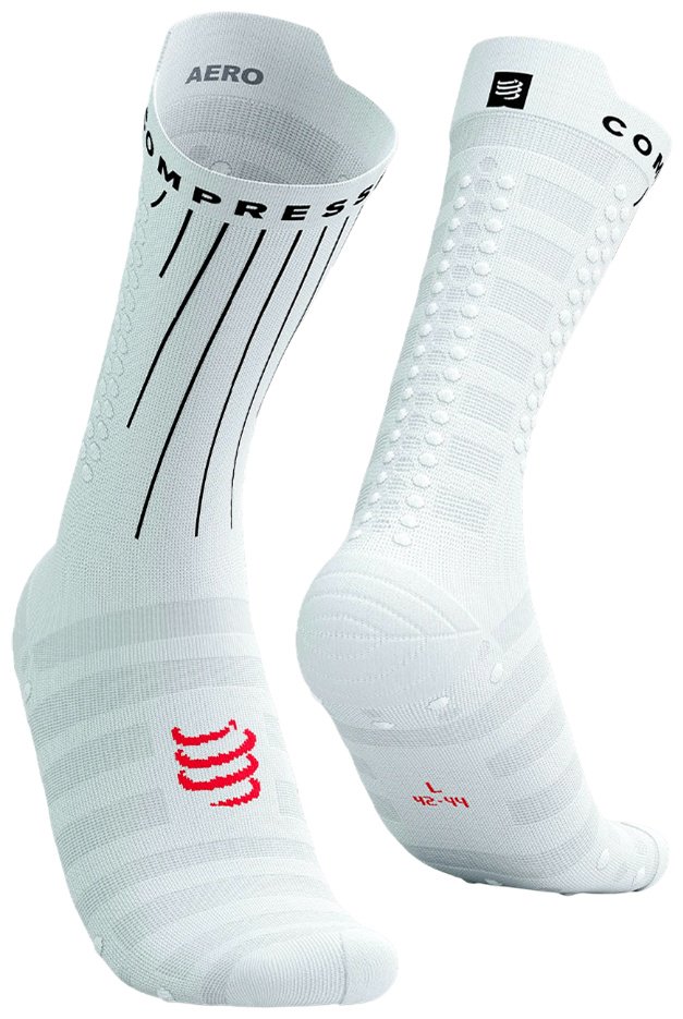 Носки Compressport 1 пара белый T4 (45-47)