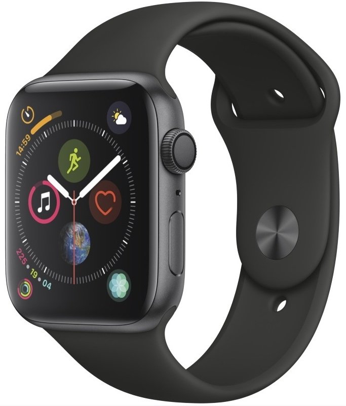 Смарт-часы Apple Watch Series 4 MU6D2GK 44mm Space Gray-Black