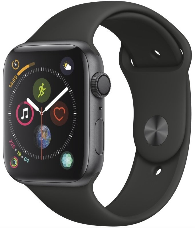 Смарт-часы Apple Watch Series 4 MU6D2GK 44mm Space Gray-Black